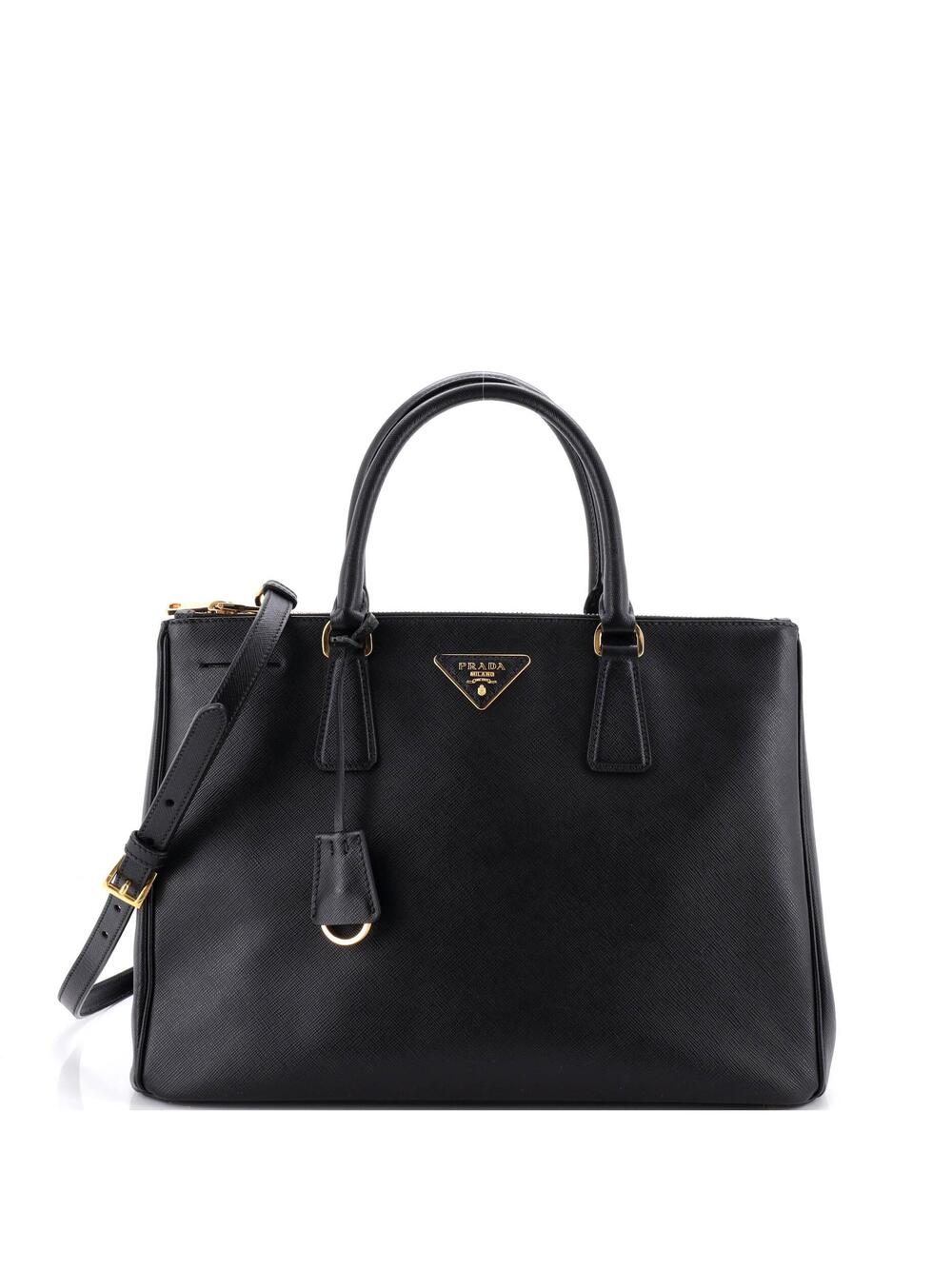 Prada Double Zip Lux Tote Saffiano #374793P14B